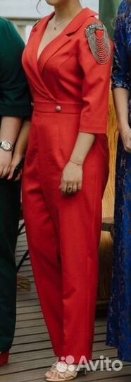 Брючный комбинезон женский