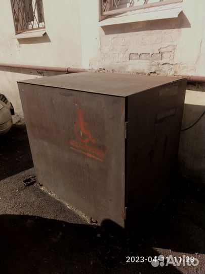 Гаражик для инвалидной каляски