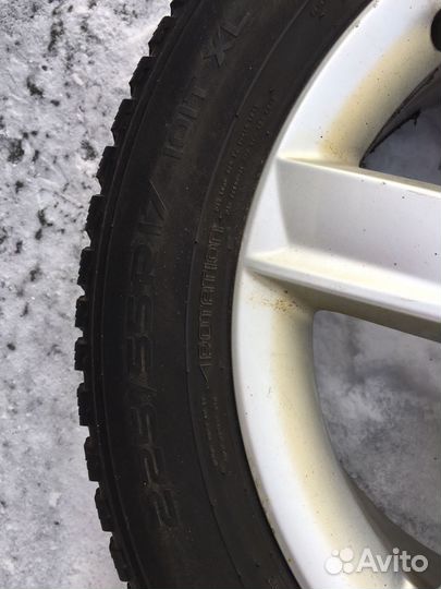 Колеса в сборе r17 зима
