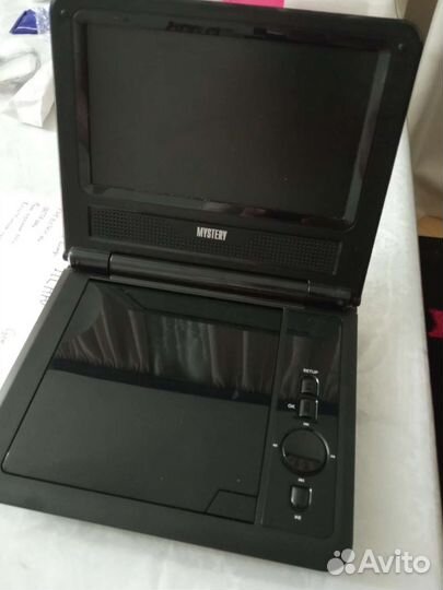 Портативный видеопроигрыватель двд-плеер с экраном