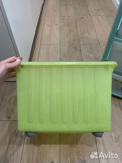 Ящик для игрушек на колесиках IKEA оригинал