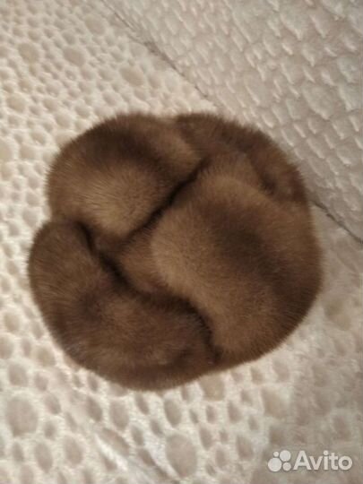 Мужская шапка норка