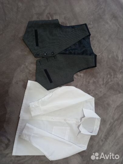 Рубашка и жилетка