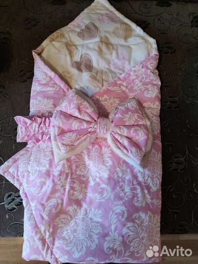 Конверт на выписку для девочки