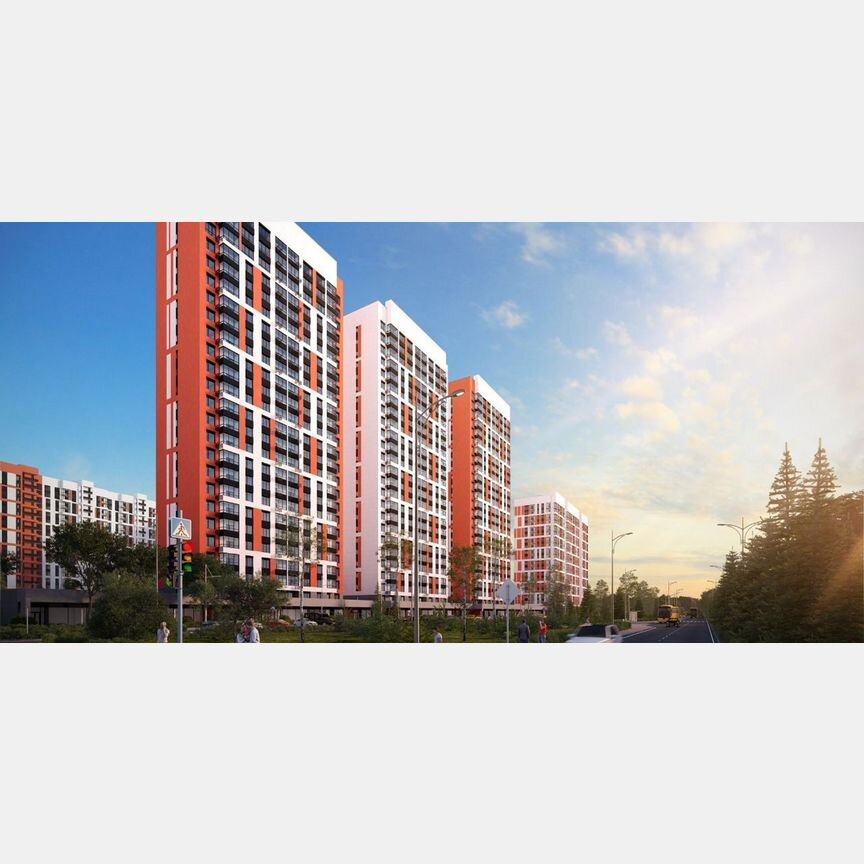 3-к. квартира, 85,4 м², 3/22 эт.