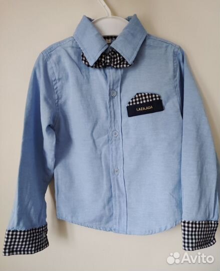 Рубашка для мальчика 86 92