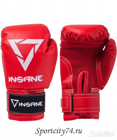 Набор для бокса Insane Fight красный 45х20 см