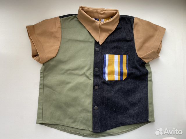 Рубашка джинсовая новая