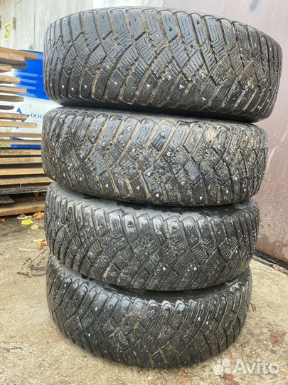 Комплект зимних шипованных колес 185 65 r15