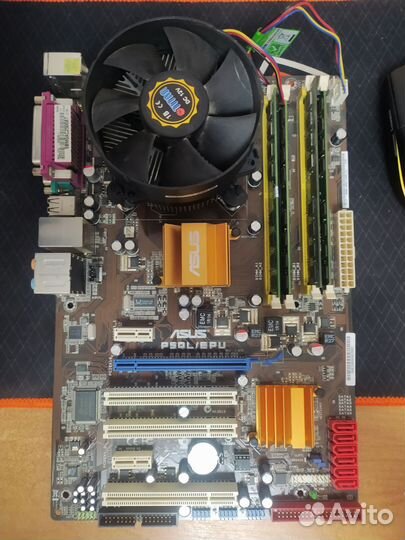 Материнская плата 775 ddr2