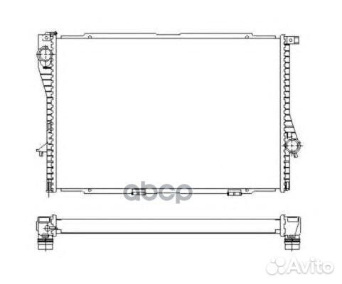 Радиатор 55322 NRF