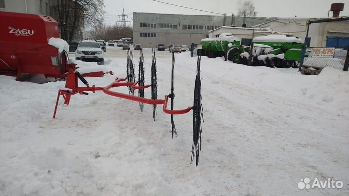 Грабли Кормилец 5 колес, 2024