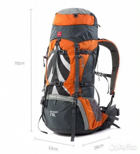 Новые рюкзаки naturehike 55 и 70 литров
