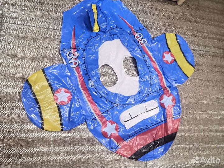 Круг-самолётик, нарукавники, очки