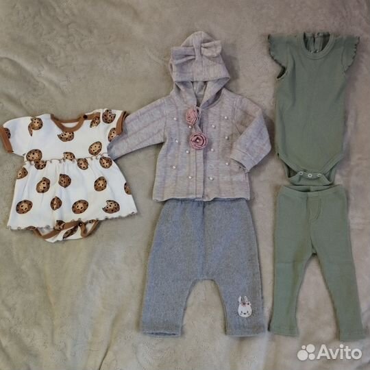 Детские вещи пакетом для девочек