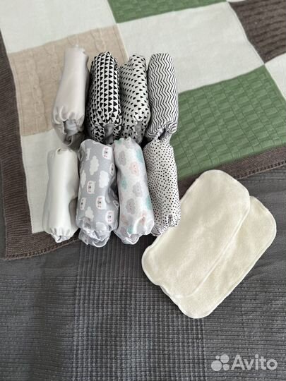 Многогразовые прдгузник Gloryes для новорожденных