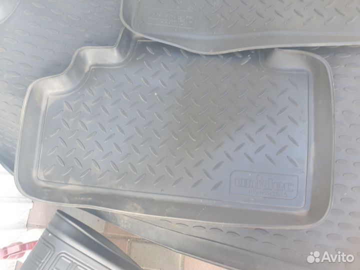 Коврики задние и в багажник кия рио оригинал