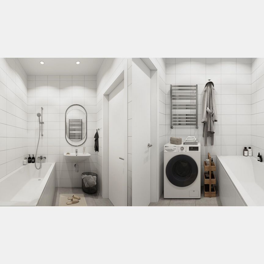 2-к. квартира, 53,9 м², 5/9 эт.