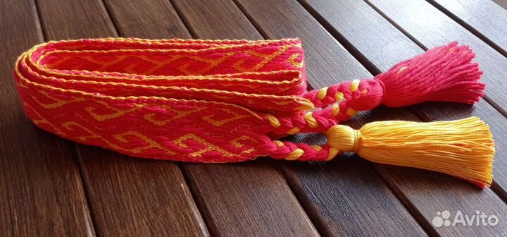 Тканный пояс 