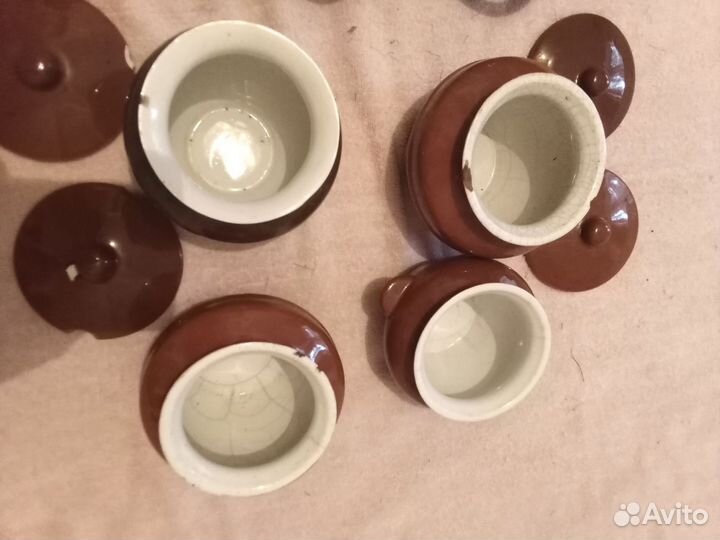 Горшок для запекания, цена за 4 горшка