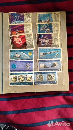 Марки СССР, Куба,Болгария