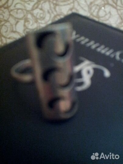 Кольцо серебро