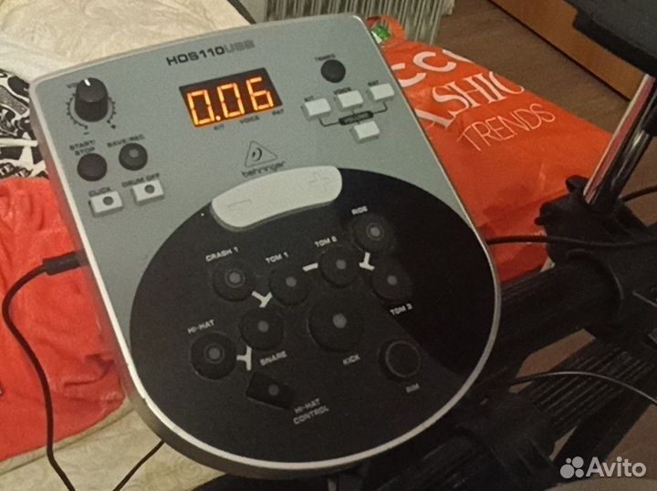 Электронная установка Behringer XD8USB