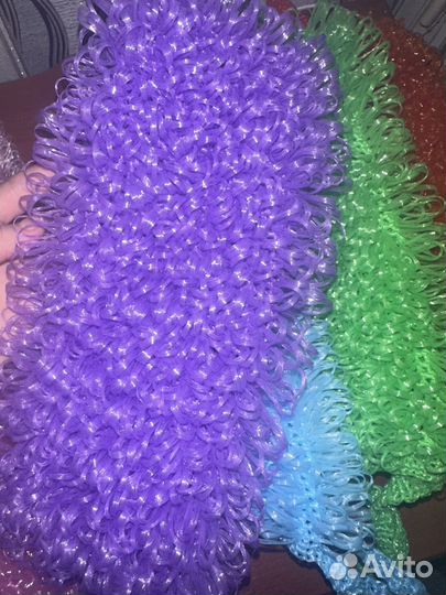 Мочалка ручной работы