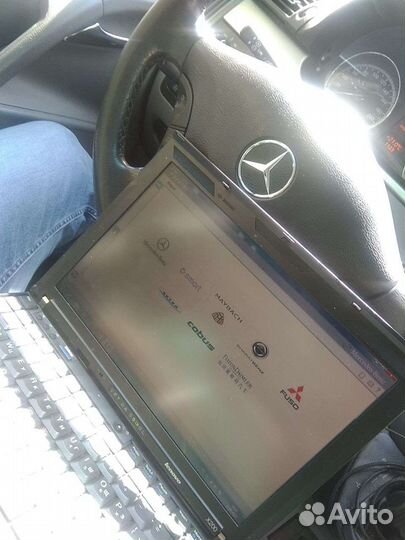 Диагностика Mercedes + Lenovo X200