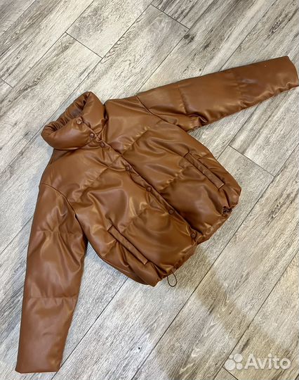 Куртка Bershka экокожа