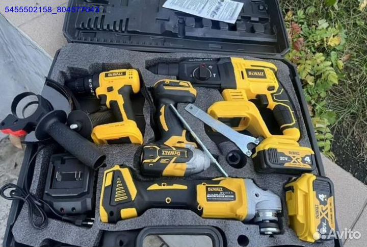 Набор электро инструмента DeWalt 4в1