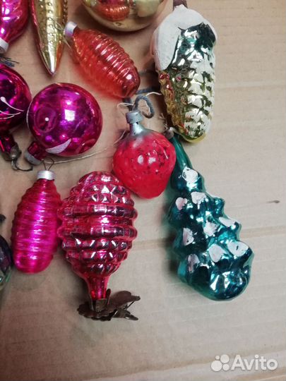 Елочные игрушки СССР