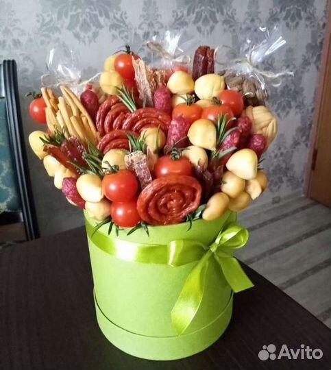 Мужские букеты съедобные