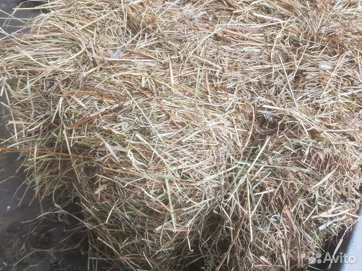 Сено в мешках