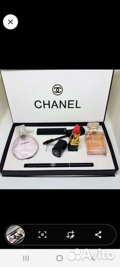 Подарочный набор Духи парфюм Chanel Шанель 5в1