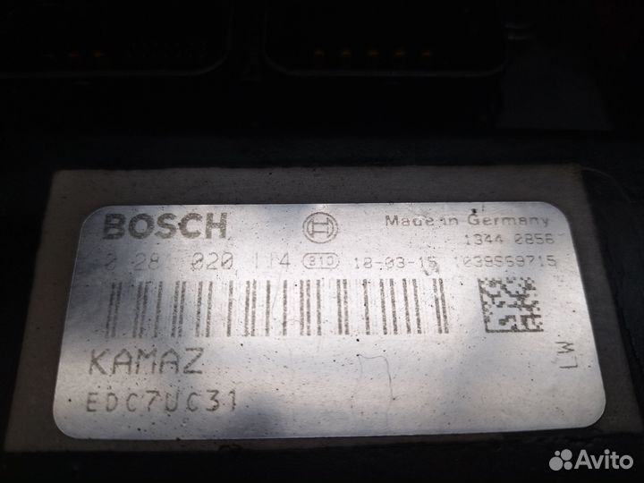 Электронный блок управления двигателем bosch Камаз