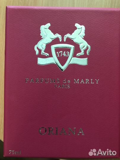 Parfums DE marly oriana