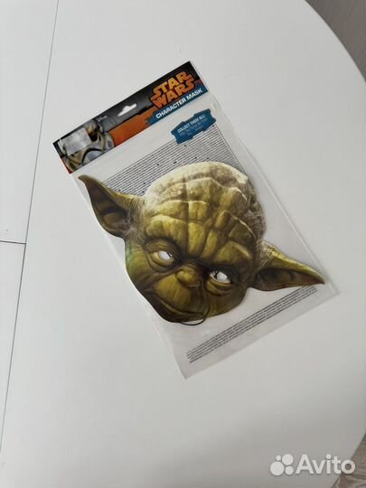 Маска карнавальная штурмовик, йода, дарт вейдер