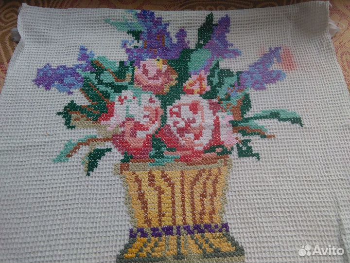 Винтаж :вышивки,ришелье, салфетки