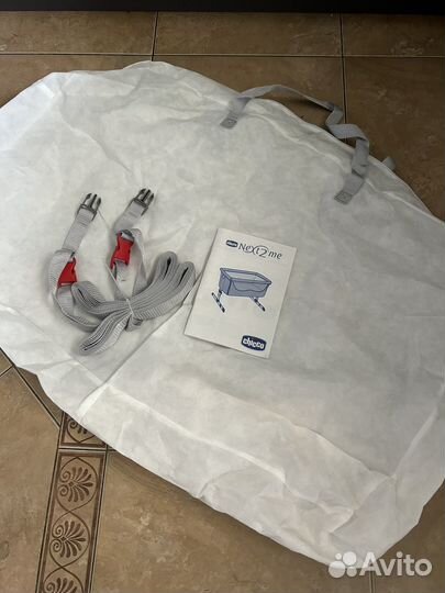 Сумка и ремни с инструкцией chicco next2me