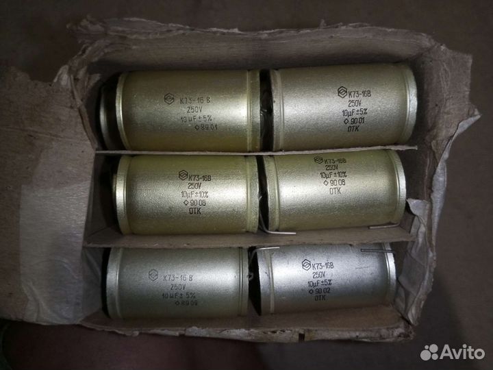 Конденсаторы к73 16