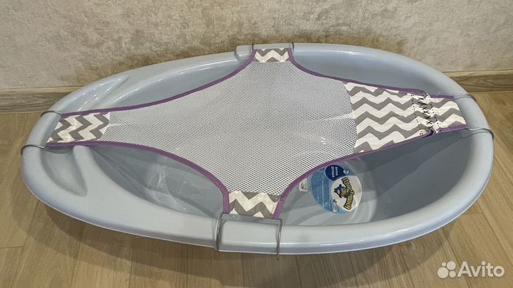 Ванночка для купания в комплекте с гамаком, горкой