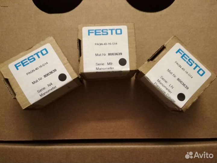 Регулятор давления с манометром Festo