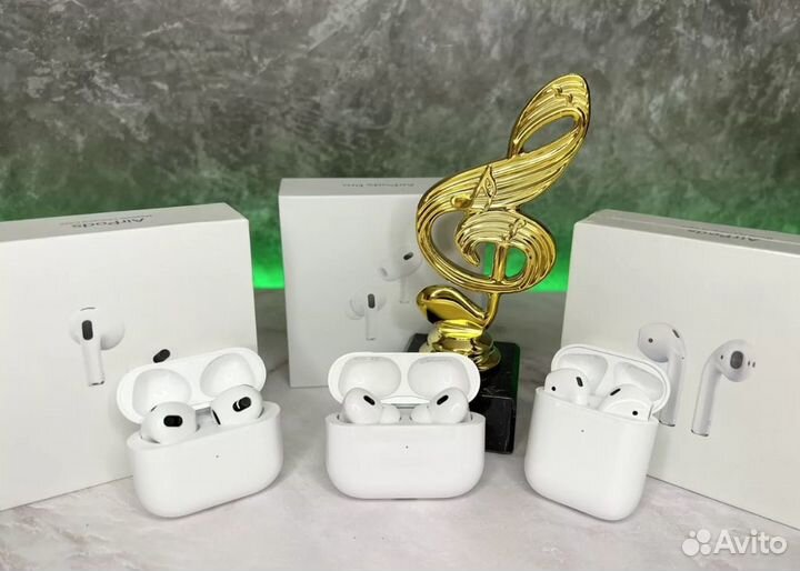 AirPods 2/3/Pro 2 (новейшие чипы 2024)