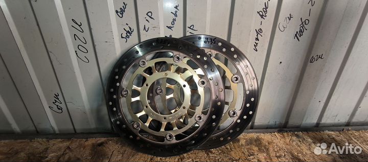 Honda cb600f hornet тормозные диски 2007-13