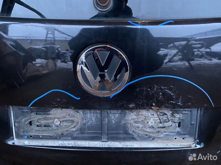 Крышка багажника Vw Touran вкс 2004