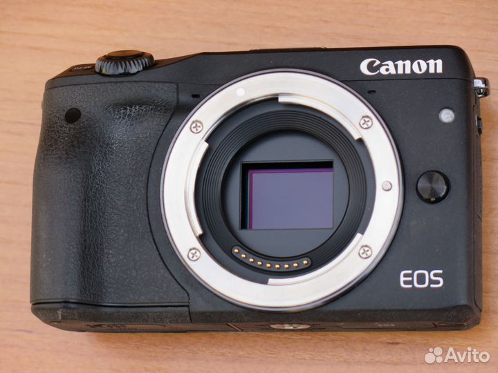 Беззеркальный Canon EOS M 3 Kit+адаптер Meike