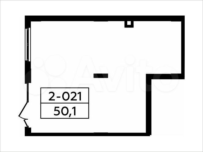 Аренда, торговое помещение, площадь 50.1 кв.м