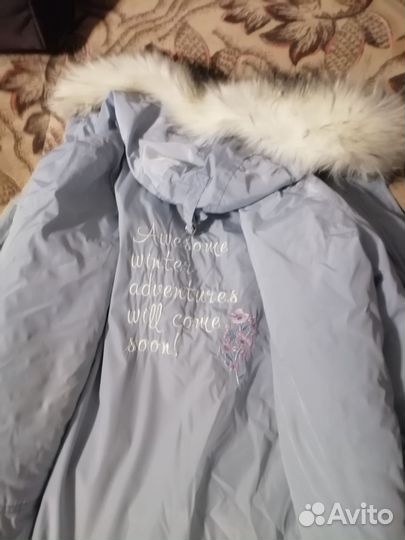 Удленённая куртка для девочки