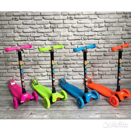 Самокат детский трехколесный
